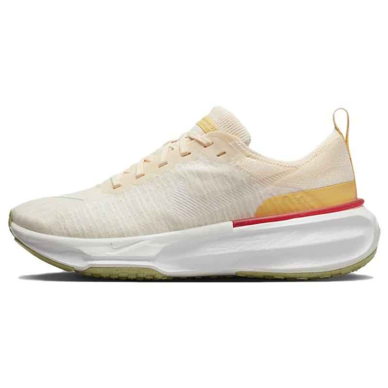 Nike ZoomX Invincible Run 3 Light Cream Topaz Gold Sea Coral Women's Sneakers Casual DR2660-201