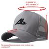 Xxl Big Size 61-65Cm High Top Mesh Baseball Cap Summer Outdoors Embroidery Letter Sports Hats Adjustable Snapback Trucker Hat