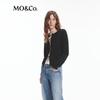 MO&Co. Acetate Cashmere Blend Knit Cardigan