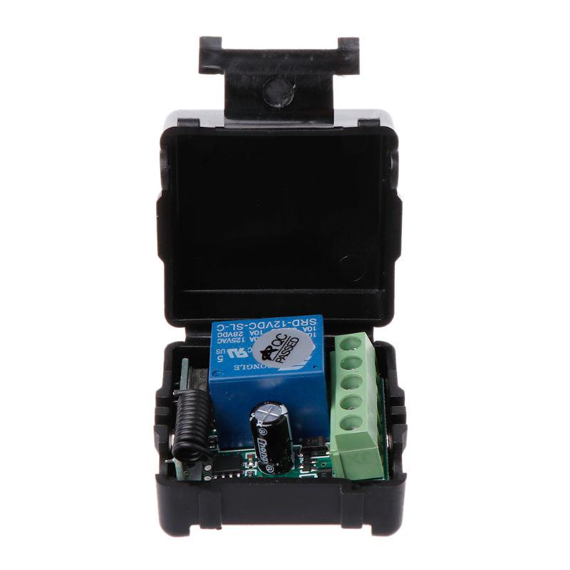 Remote Control Wireless Switch Relay Receiver Module RF Transmitter