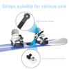2/4Pcs Snowboard Ankle Straps Adjustable Roller Skating Shoes Strap Universal Snowboard Binding Ladder Strap for Ice Skates Shoe