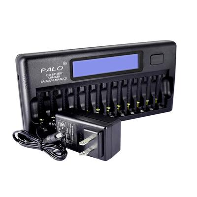 Universal 4 Slot US Plug Battery Batteries Charger for 3.7V 4x18650 Rechargeable