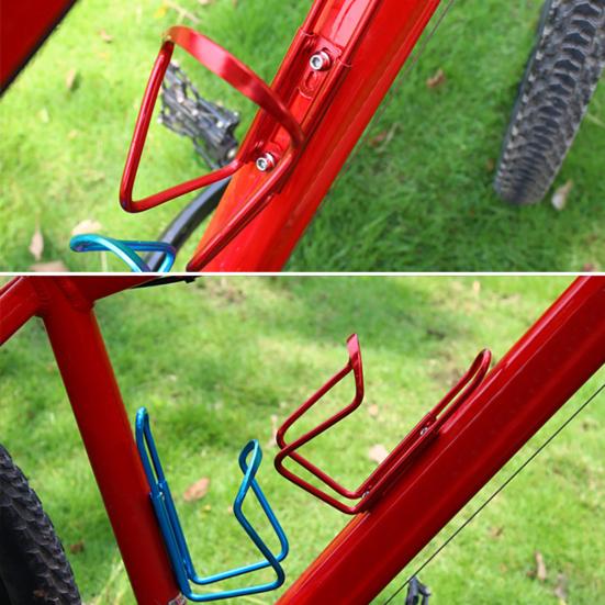 Aluminum Alloy Bike Water Bottle Cage Lightweight Universal MTB Mountain Road Bicycle Water Bottle Holder Mount Bike Accessories