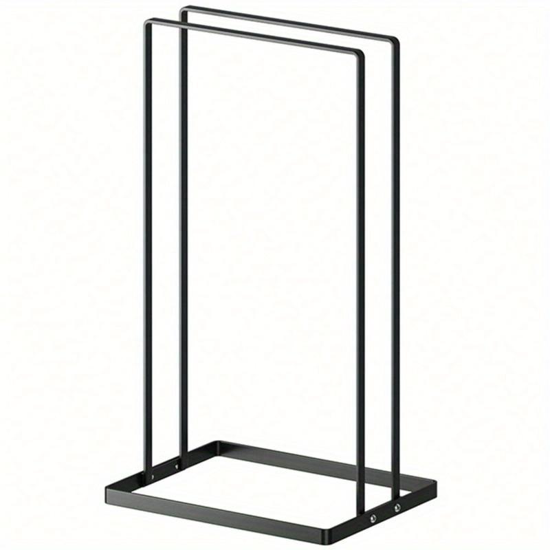 

Large Capacity Stainless Steel Hanger Stacker Rack - Detachable Hanger Storage Organizer for Adults Kids Laundry Closet 2pcs чёрный