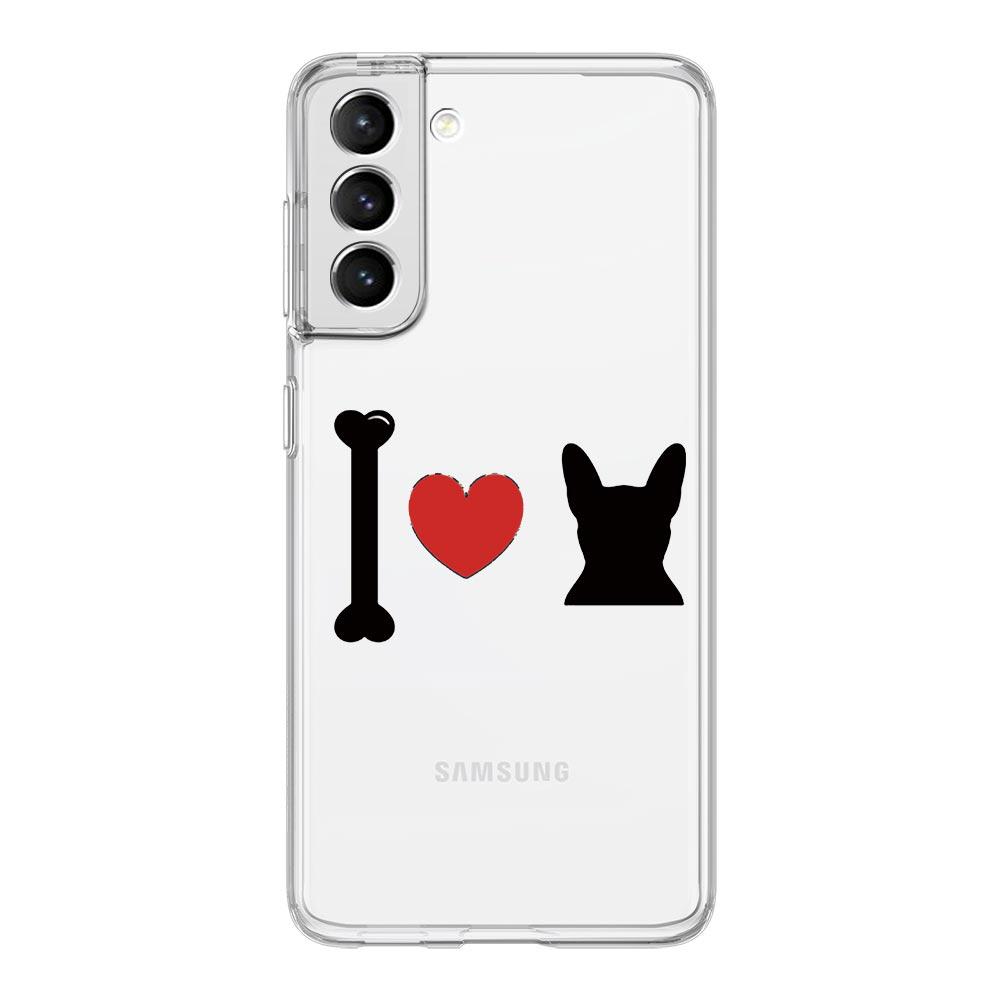 French Bulldog Phone Case For Samsung Galaxy S23 S22 Ultra S20 S21 FE 5G S10 S10E S9 S8 Plus 4G Soft Silicone Clear Cover Couqe