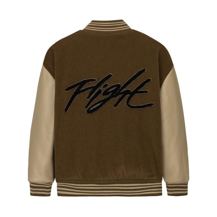 Jordan Divatos Laza Sokoldalú Kényelmes Színblokkos Pamut Kabát Gyerek kabátok Barna JD2342020GS-001