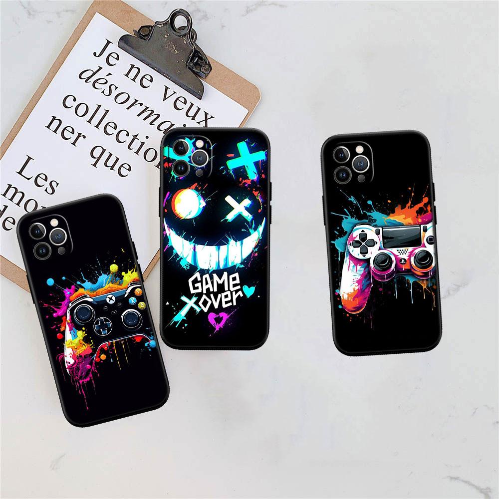 AQ57 Game Over Soft Shell Phone Case for Redmi Note 13 14 Pro+ Plus A3 A3X 13X 13C 13R 14S 14C 14R