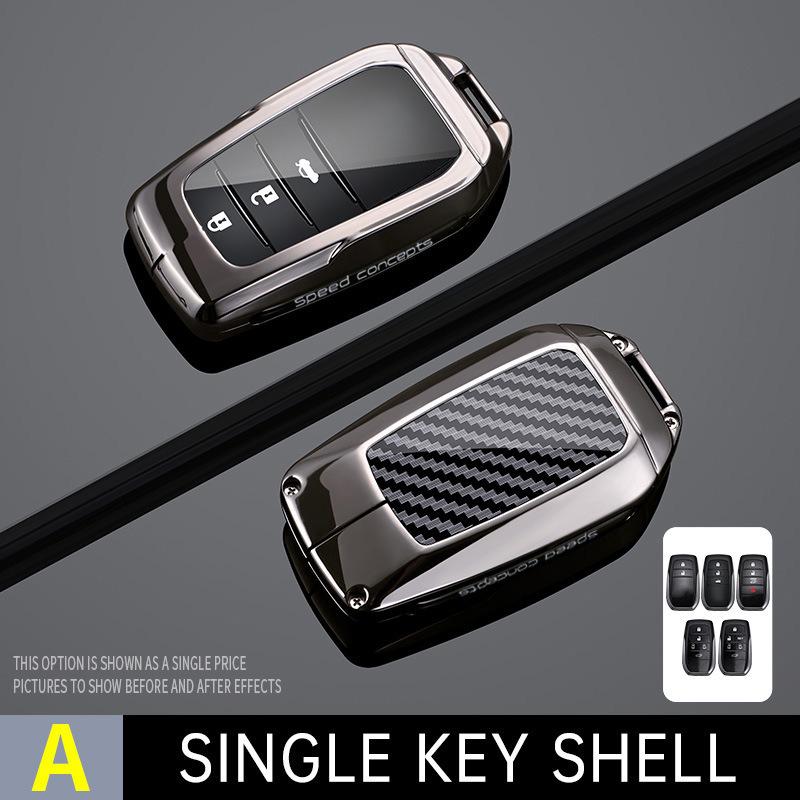 Toyota Key Case for Corolla, Camry, Levin, RAV4, Avalon, IZOA, CHR, Highlander - Snap Button Closure