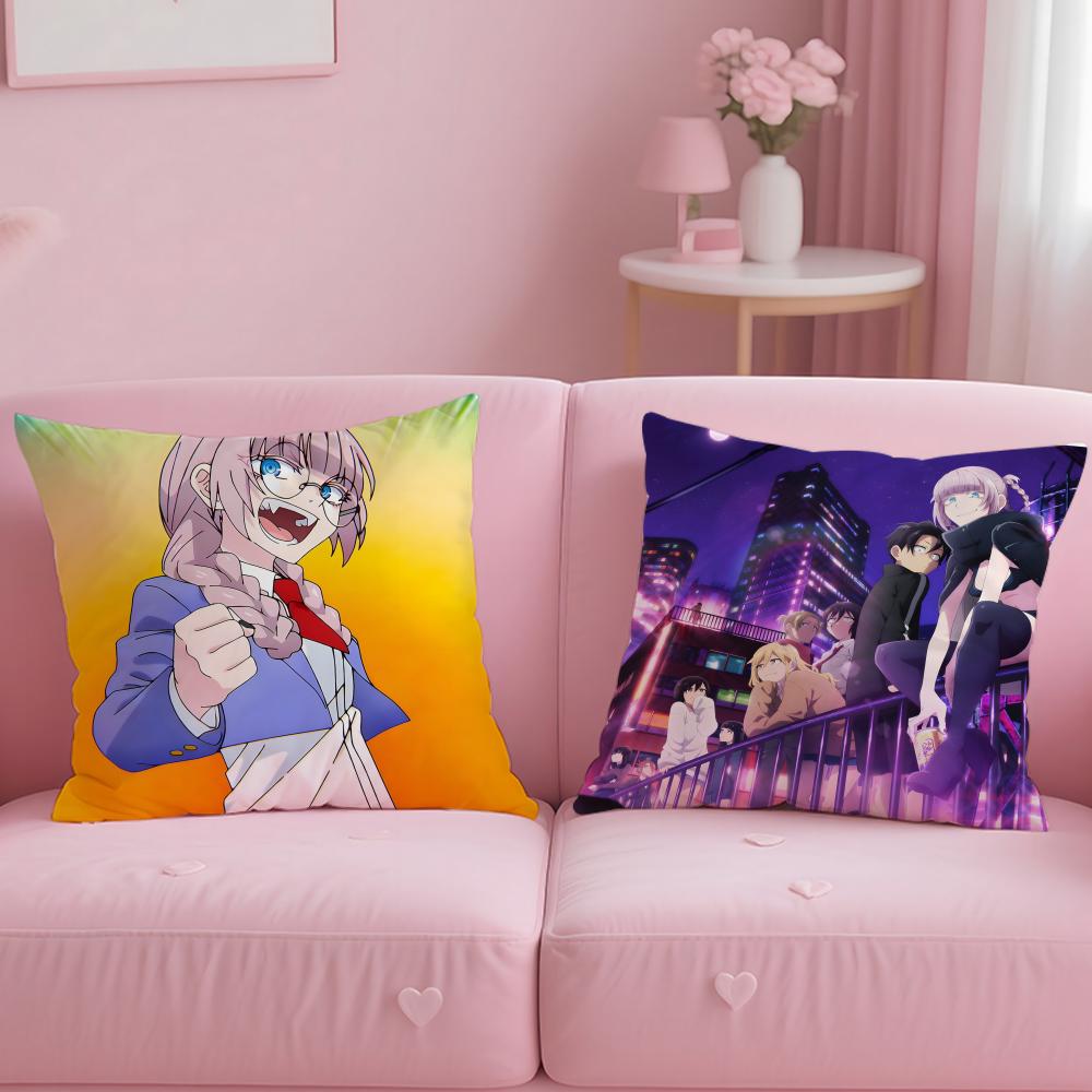 classic anime Call of the Night Cushion Cover Soft EasyWash Pillow Case Versatile for Couch Bed Travel and Office