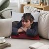 Creative H-Damon Albarn-H Funny Throw Pillow Covers Pattern Cushion Cover Suitable For Sofa Bedroom Car Pillow Cover