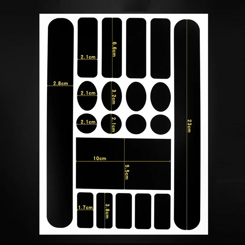 Bicycle Frame Protection Sticker Care Chain Sticker Scratch Resistant Masking Film Mountain Road Bike Frame Anti-scratch Film