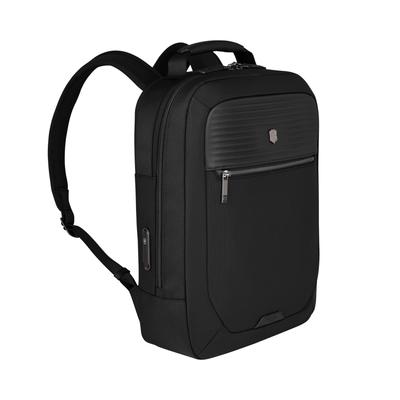 Victorinox Zaino Compatto Mitico con Scomparti per Laptop, Tablet e Viaggio Prodotto Premium Personalizzato 653458 Zaino, 17L, Nero, Custodia 14 pollici, Custodia 11 pollici,