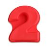 10 Inch 0-9 Numbers Shape Cake Mold DIY Cake Decoration Baking Mold for Birthday Festivals Anniversary Silicone Chocolate Molds