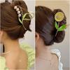 Elegancki klips do włosów 'Tulipan Motyl' 2022 dla kobiet - Temperamentny dodatek do włosów 'Rekin'