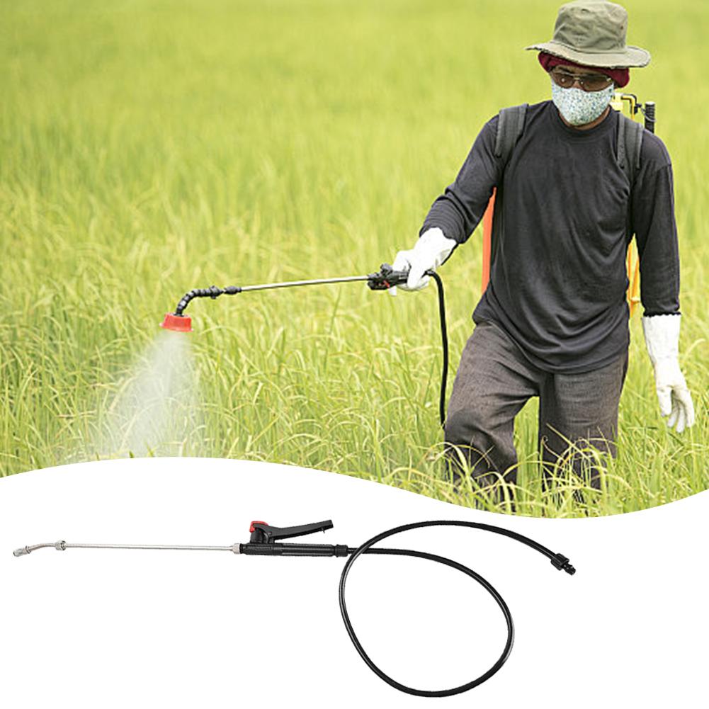 Stainless Steel Sprayer Wand With Adjustable Nozzle Thread Connector Pump Actuated Pressure Sprayer Spray Rod Garden Supplies