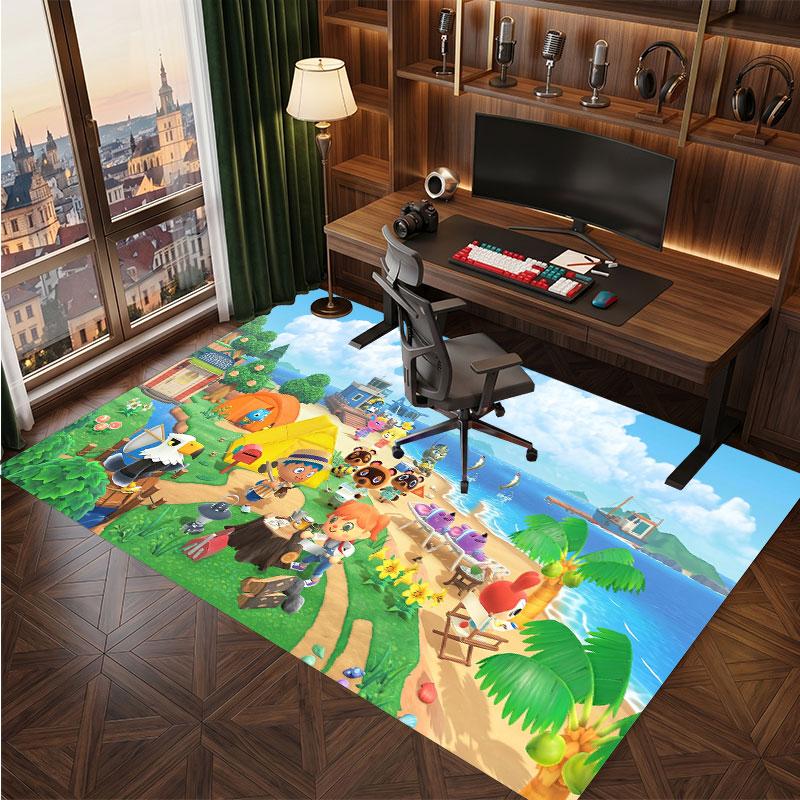 Animal Crossing Rug Soft Thick Non Slip Floor Carpet for Bedroom Living Room Home Decor