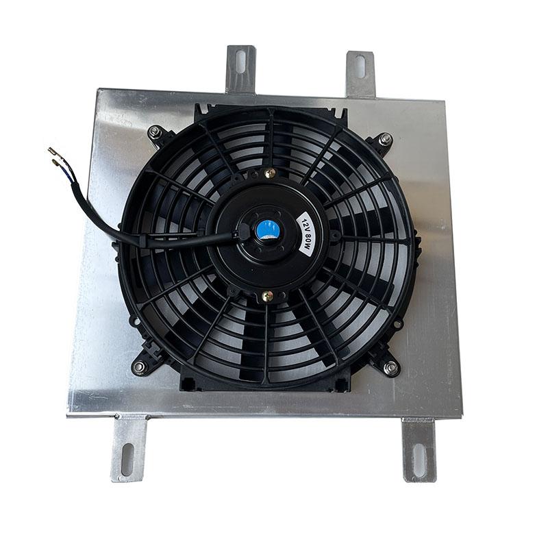 

Алюмінієва кришка вентилятора радіатора для Honda Civic EK EG B16 B18 D15 D16 92-00 fan with shroud