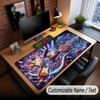 Music General Theme Custom Mouse Pad Personalized With Name Text Customized Desk Mat For Office Home Decor
