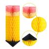 6Pcs Pencil Hanging Honeycomb with Lanyard Ceiling Party Ornaments Easy To Install Back-to-School Classroom Decorations