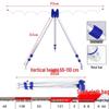 Telescopic Aluminum Surf Rod Holder Tripod for Ground Casting and Raft Fishing