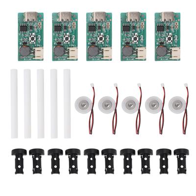 5 ADET Nemlendirici Modülü USB Atomizasyon Plakası Devre Kartı DIY Kuluçka Deneysel Ekipman için