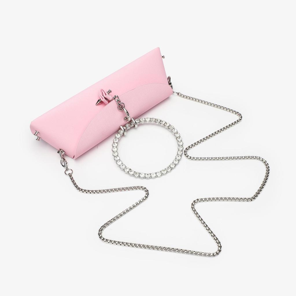 2025 Rosa High-End Knödel Schulterhandtasche