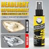 Headlight Repair Spray for Car Refurbishment Anti-Oxidation Coating Car Lamp Polishing Agent Scratch Restoration Dirt Clean
