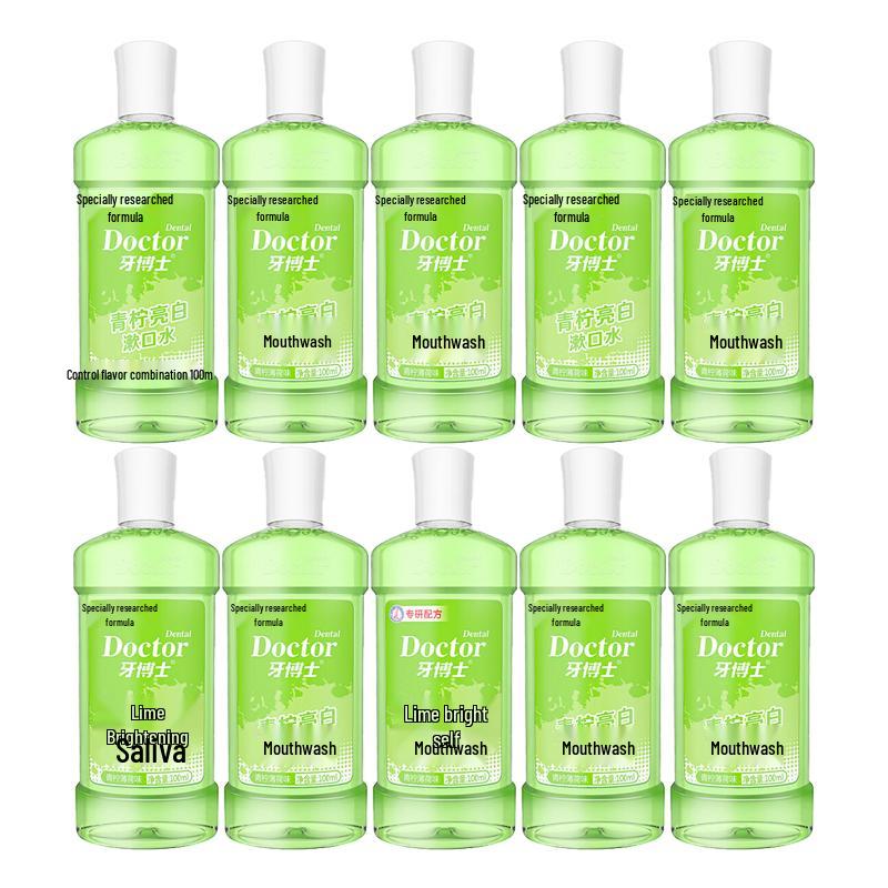 Dr. Dental Lime Whitening Mouthwash (10 x 100ml)