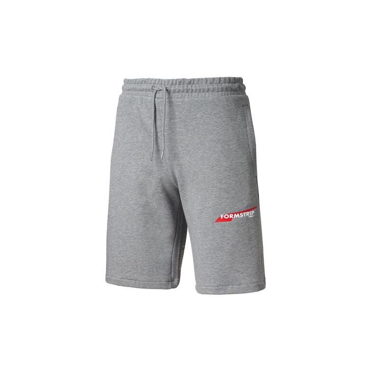 PUMA Club Shorts Grey White Red Men s 597479-03 L