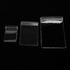 120pcs Clear PVC Jewelry Bags Thickened Jewelry Ziplock Bags Anti Tarnish Jewelry Bags  Necklaces