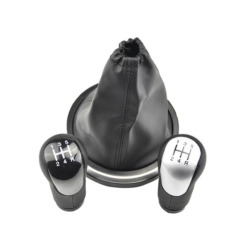 Gear Shift Knob Lever Shifter Handball Gaitor Boot Cover For Ford Fiesta Fusion Transit Connect 2002 2003 2004 2005 2006 2007