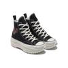 Converse Run Star Hike High Valentines With Love Unisex Sneakers Schwarz Pink Rot A01598C
