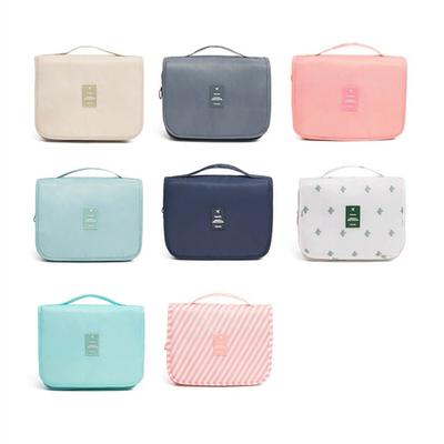 Borsa cosmetica multifunzione impermeabile in poliestere per donne, borsa da viaggio, borsa da bagno, borsa da appendere