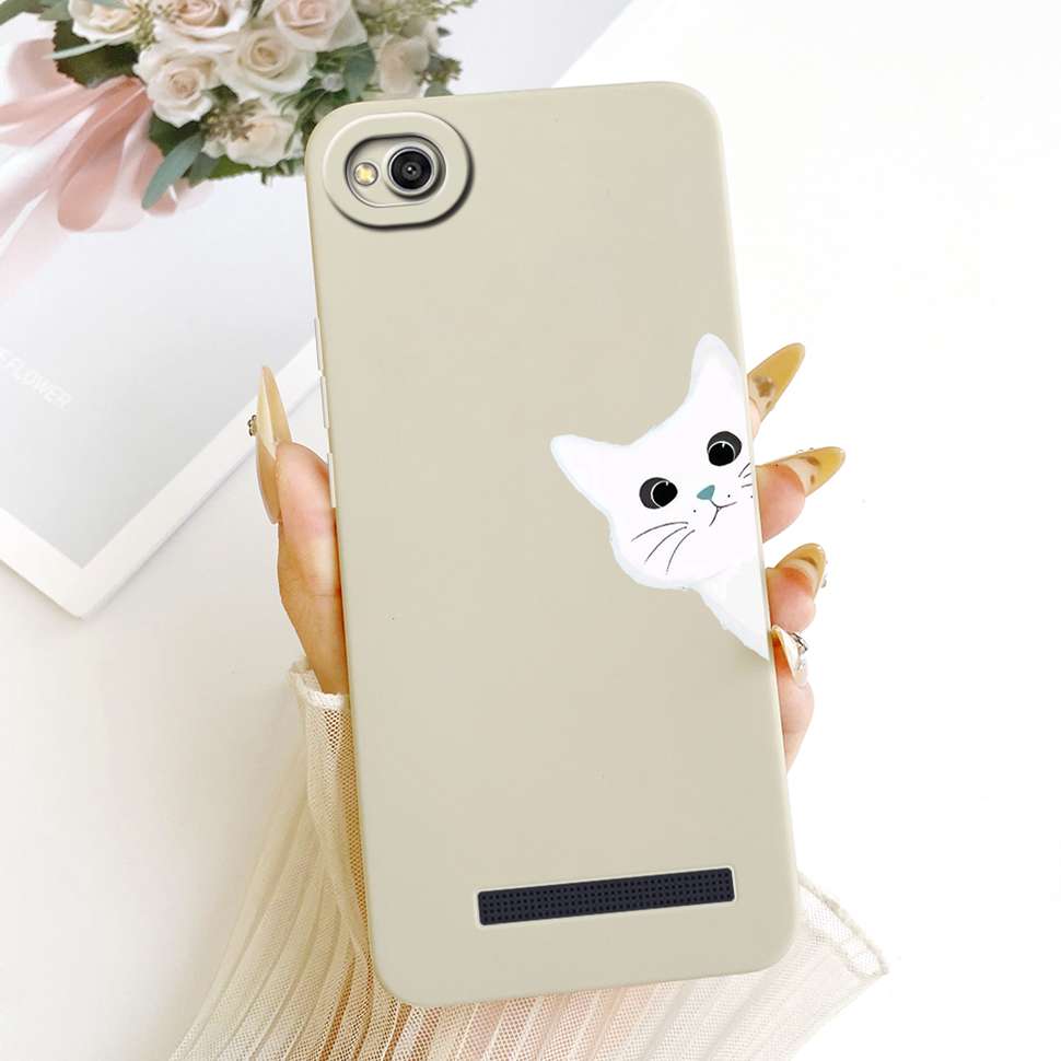 For Xiaomi Redmi 4A Casing Soft Silicone Cute Girl Moon Painted For Xiaomi Redmi 4A 4 A Redmi4a Mobile Phone Cases Covers