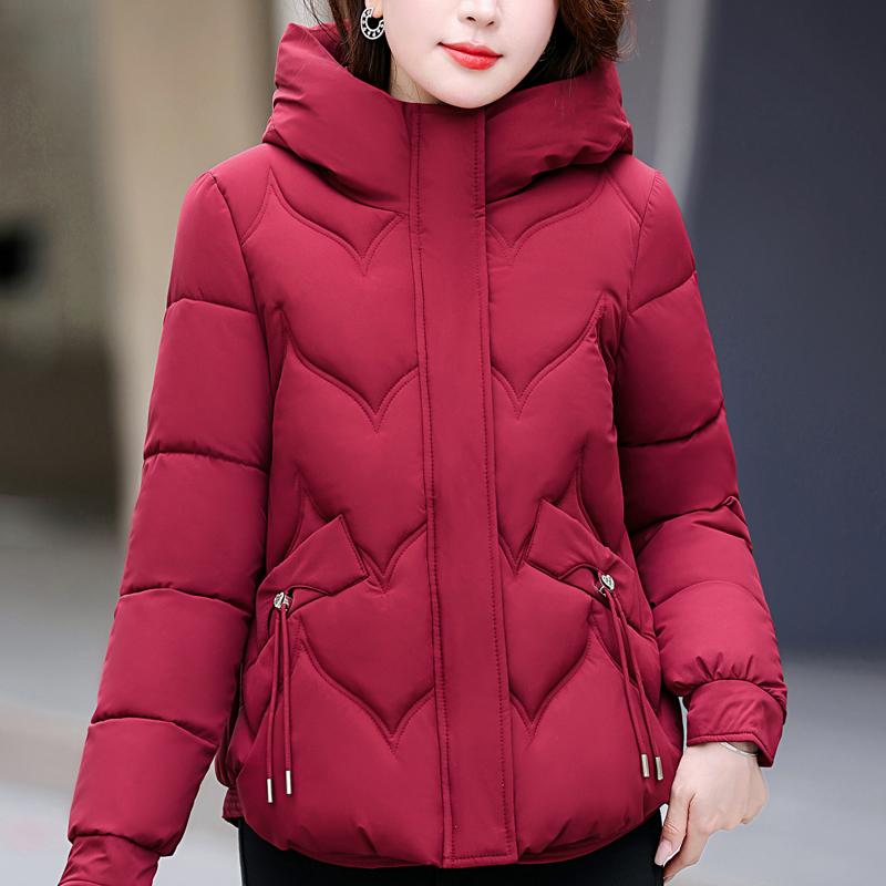 Fashion Winter Women's Jackets Hooded Loose Thick Warm Parkas Woman Coat