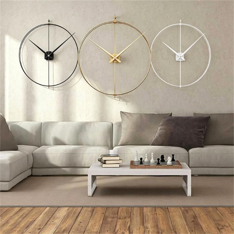 Oversized Wall Clock Mechanism Set with Strong Drive Support and Long Hands for DIY Replacement and Assembly Use