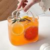 770ML Glass Handbag Internet Celebrity Summer Teacup Transparent Creative Funny High Value Slightly Drunk Juice Cocktail Cup