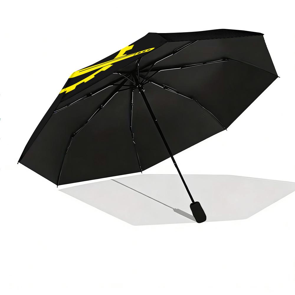Angola Flag Sickle Machete Print Auto Folding Umbrella Waterproof Windproof Travel Umbrella