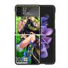 JoJo's Bizarre Adventure Jolyne Cujoh Clear Phone Case For Samsung Z Flip 7 6 5 4 3 Galaxy ZFlip7 ZFlip6 ZFlip5 ZFlip4 ZFlip3 5G