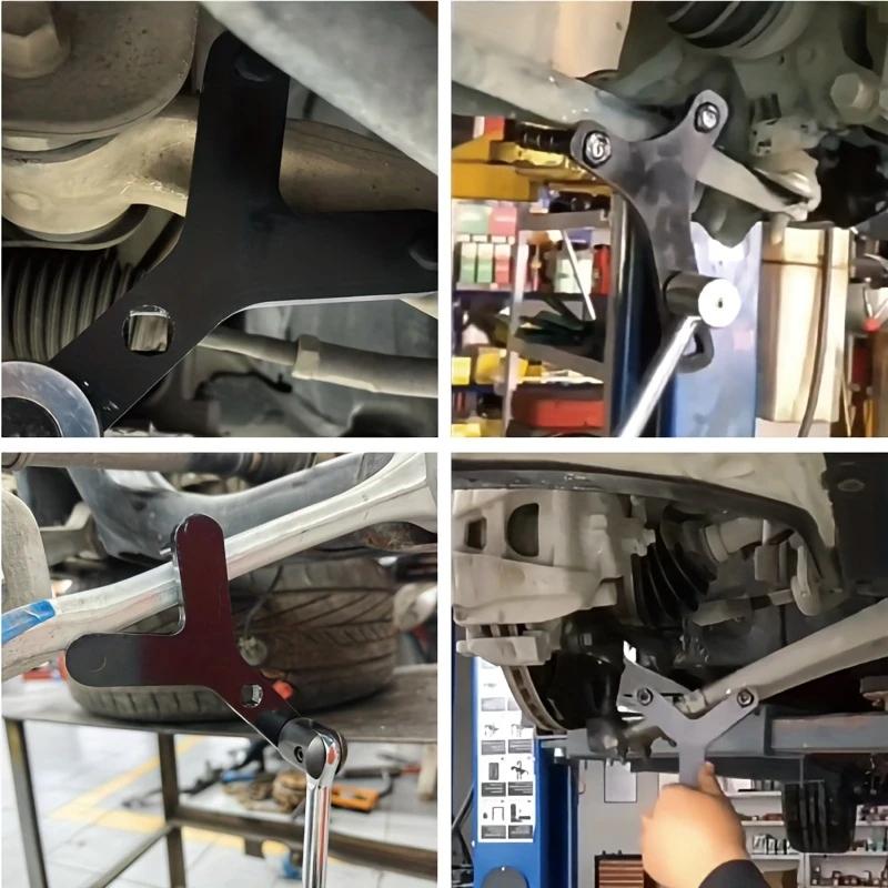Car Lower Arm Disassembly Tools Chassis Swing Arm Ball Head Extractor Apply To 1/2 Inch Drive Extension Bar And Breaker Wrench