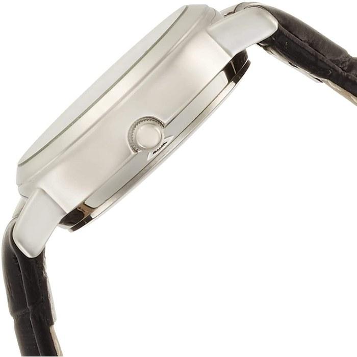 [Citizen Q&Q] Watch Analog Waterproof Date Leather Strap D023-304 Women's White Black (Leather)