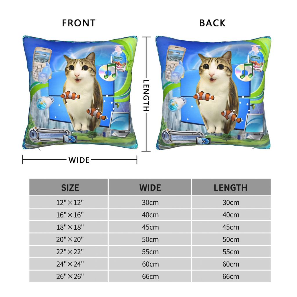 Frutiger Aero Ästhetik Kissenbezug Vintage Kissenbezug für Couch Sofa Schlafzimmer Weiche Kissenbezüge Geschenkidee