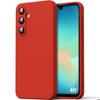 Case for Samsung Galaxy A27 5G, Soft Silicone Protection Lightweight Scratch-Resistant Shockproof Matte Red