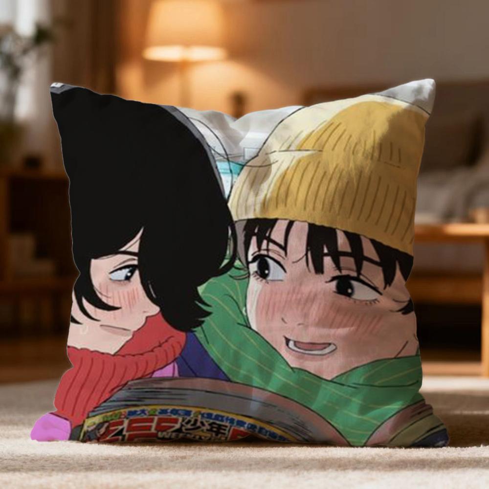 

Hot L-LLook Back Cushion Cover Soft Washable Pillow Case Multi-Scene for Couch Bed Travel Office Use 30cmx30cm