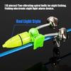 Bright LED Fishing Light LED Night Fishing Rod Bites Alerts Alarm with Twin Bells Rings Indicator For Anglers Enduring
