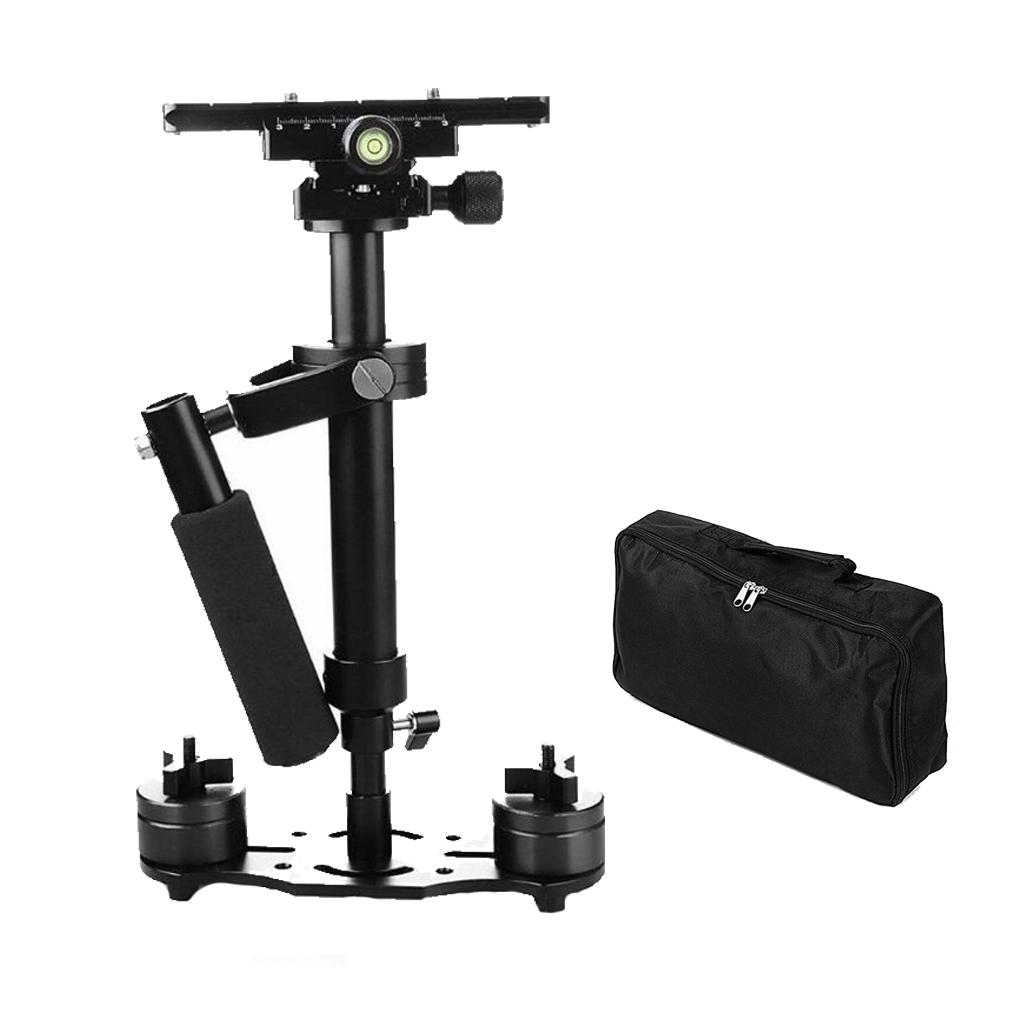 Stabilizzatore Video per Fotocamera S40 Portatile Steadycam da 15,8"/40cm per DSLR Steadicam Video AEE con Piastra a Rilascio Rapido