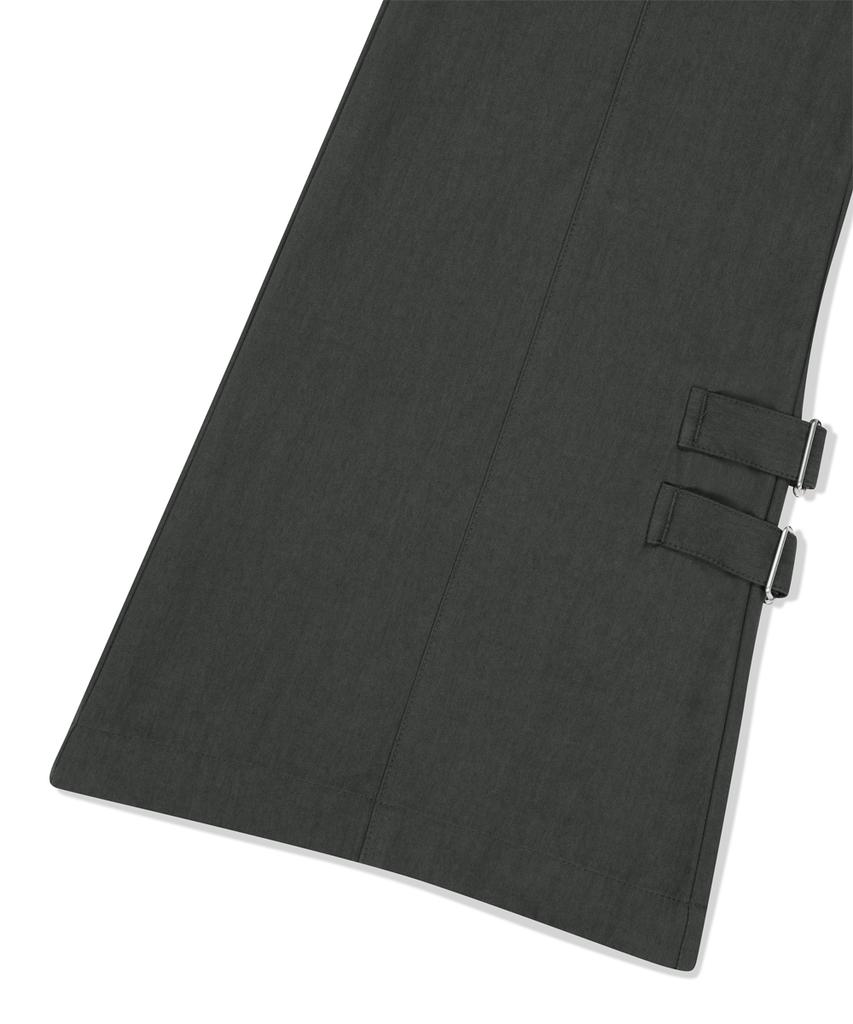 MAHAGRID Utility Cargo Flare Pant Charcoal(Mg2Fffpa11A)