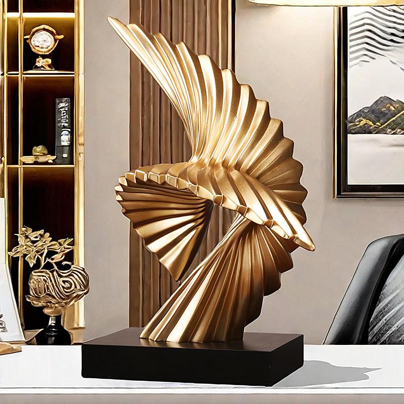 Kreative Figuren Glücksadler Skulptur Künstlerischer Adlerflügel Schmuck Statue personalisierte Büro Schreibtisch Dekorationen Schmuckstück