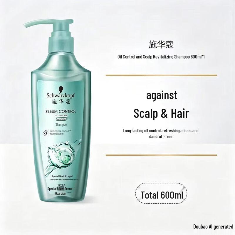 Schwarzkopf Refreshing Anti-Dandruff Oil Control Shampoo