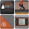 Trekking Tent Gray and Orange 2 Person